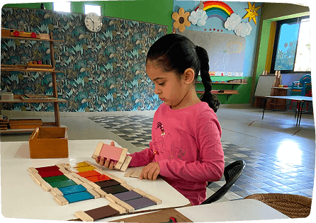 Sensorial Learning at Montessori